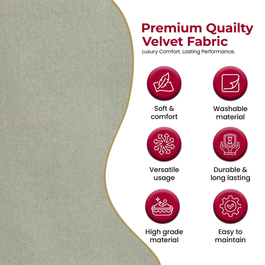 Newport118 Velvet Fabric – Slate