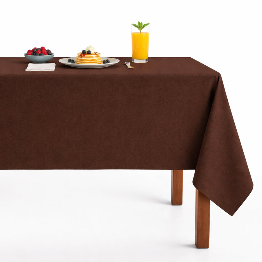 Newport118 Velvet Tablecloth Ruby