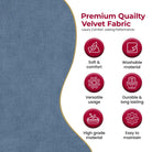 Newport118 Velvet Fabric – Peacock