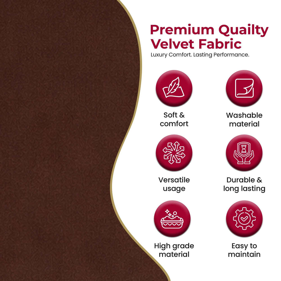 Newport118 Velvet Fabric – Ruby