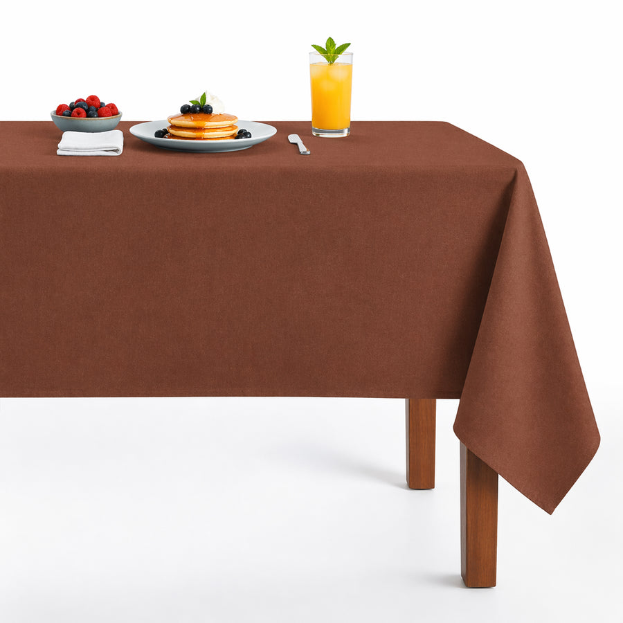 Newport118 Velvet Tablecloth Merlot