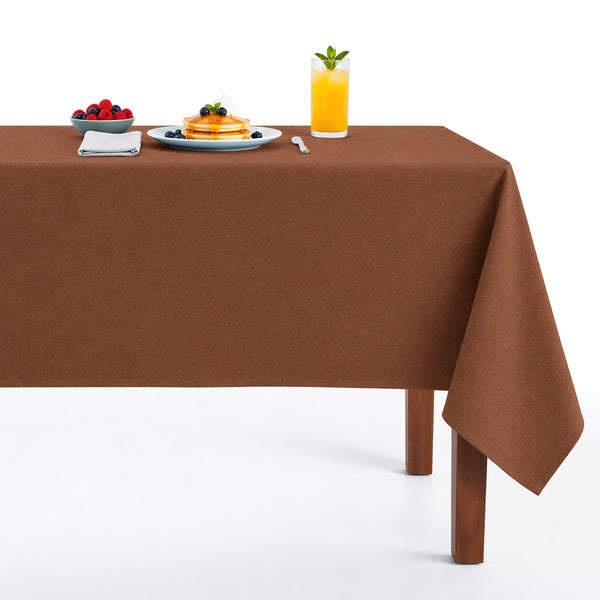 Newport118 in Copper, made up as a tablecloth