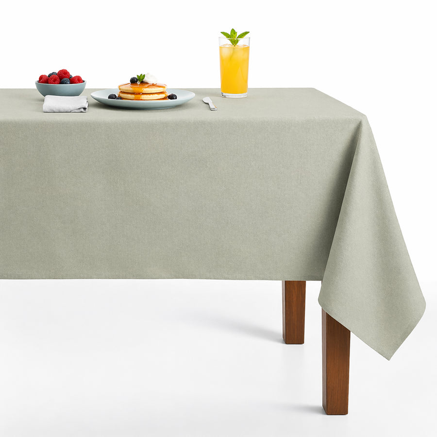 Newport118 Velvet Tablecloth Slate