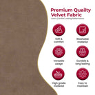 Newport118 Velvet Fabric – Chocolate