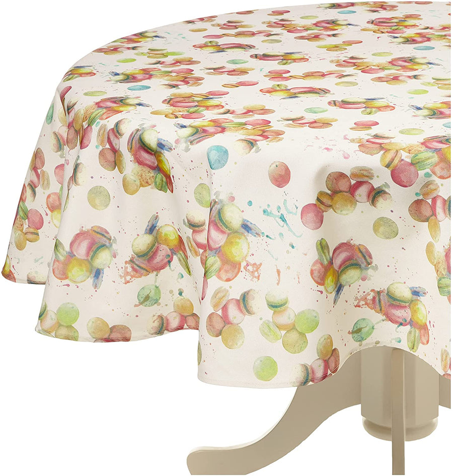 European Macaron Biscuits Pattern Tablecloths
