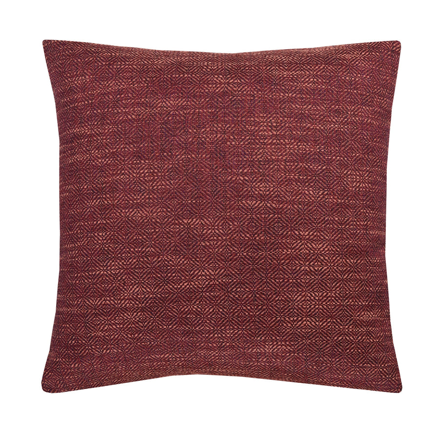 Violet Linen Chenille Diamond Weave Pattern, Faux Linen Polyester Fabric,  Waterproof for Indoor and outdoor use, 18 Inch x 18 Inch, Square, Decorative Accent Throw Pillow Cover