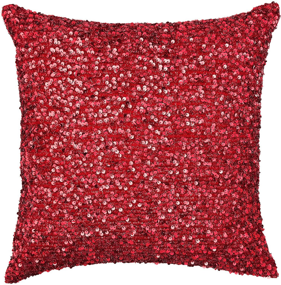 Twinkle Sparkling Sequins Pattern Decorative Throw Pillow Cover