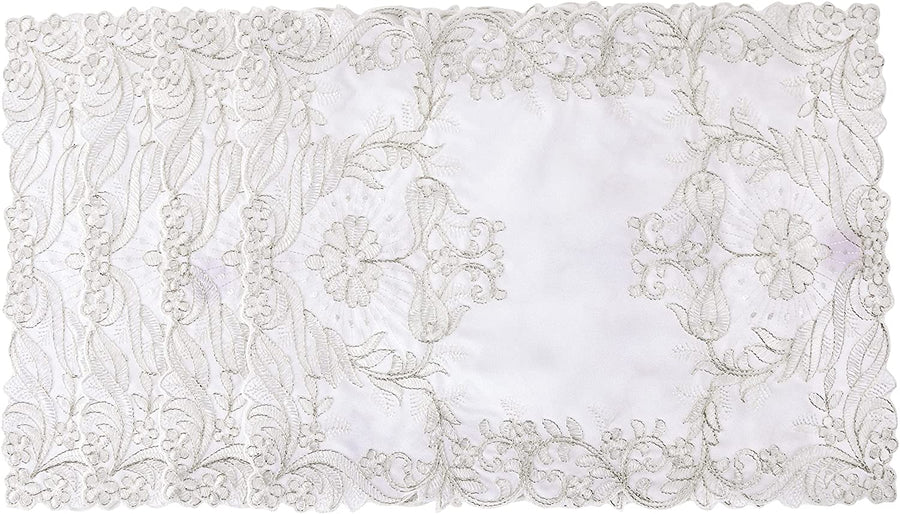 Glory Embroidered Lace Pattern Decorative Place Mats