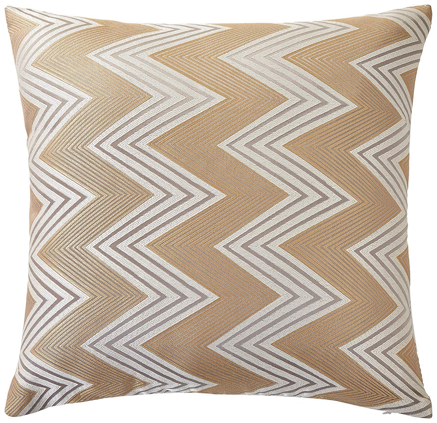 Indiana Chenille Chevron Design Decorative Accent Throw Pillow