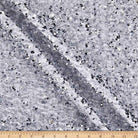 Black/Silver Stretch Velvet Sequin Fabric by the Yard - 48 Inch Wide